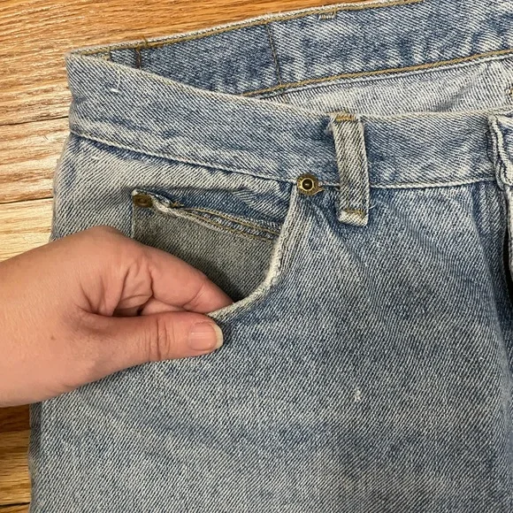 Vintage WRANGLER Distressed Jeans 34 x 32 - Picture 7 of 15